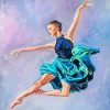 Ballet Dancer Art paint by number