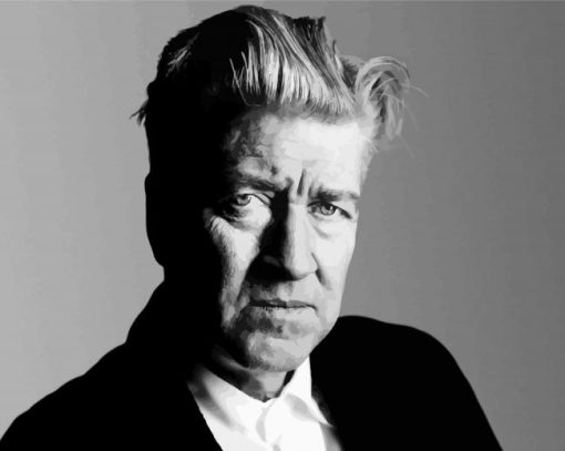 Black And White David Lynch paint by number