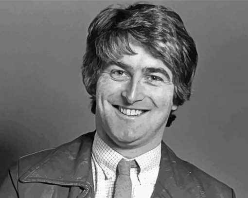 Black And White Dermot Morgan paint by number