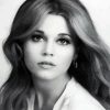 Black And White Young Jane Fonda paint by number