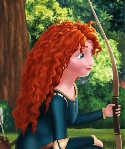 Brave Merida paint by number