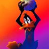 Daffy Duck Basketballer paint by number