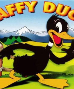 Daffy Duck Poster paint by number