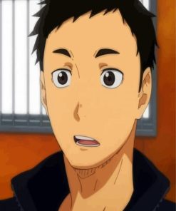 Daichi Sawamura Face paint by number