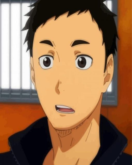 Daichi Sawamura Face paint by number