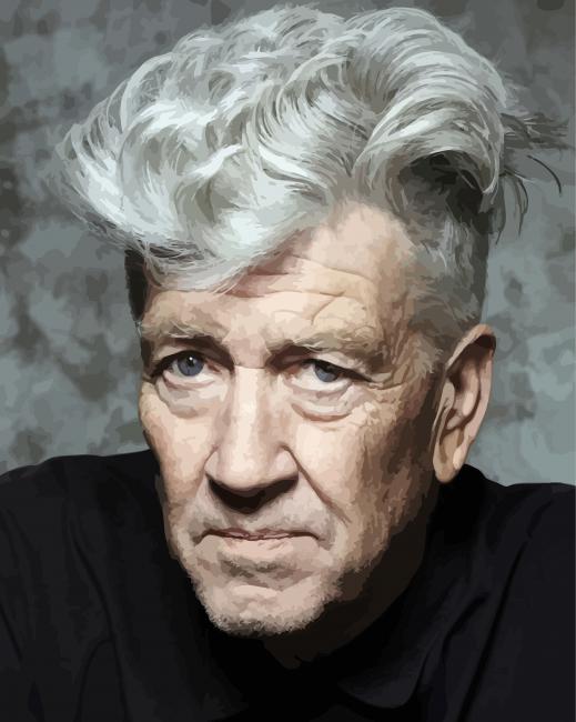 David Lynch Filmmaker Paint By Numbers - PBN Canvas