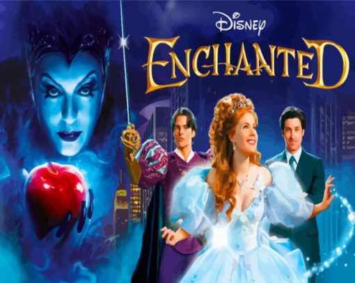 Disney Movie Enchanted paint by number