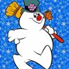 Frosty The Snowman paint by number