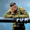 Fury Movie paint by number