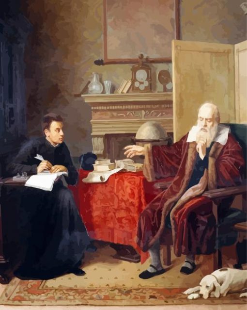Galileo Di Vincenzo Bonaiuti De Galilei paint by number