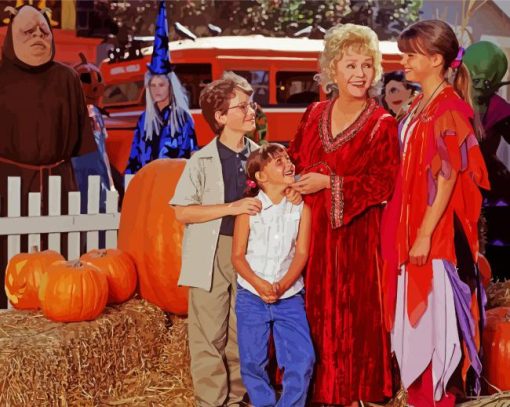 Halloweentown Movie paint by number