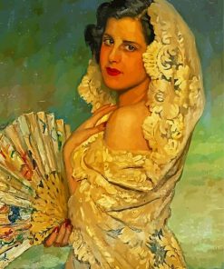 Hispanic Bride Art paint by number