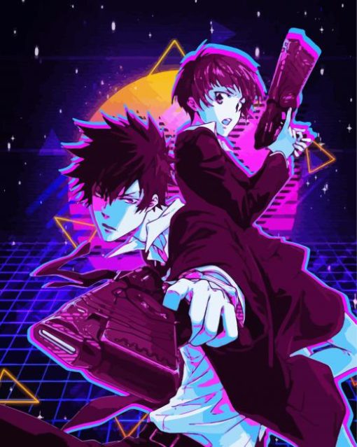 Illustration Psycho Pass paint by number