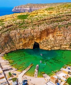 Inland Sea Dive Site Gozo paint by number