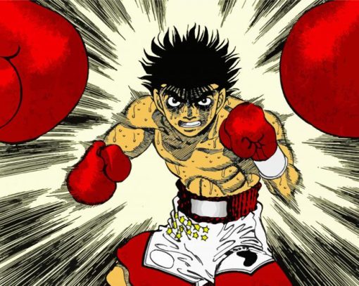 Ippo Makunouchi The Boxer paint by numbers
