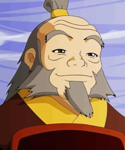 Iroh Avatar The Last Airbender paint by number