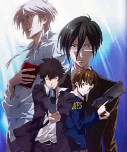 Japanese Anime Psycho Pass paint by number