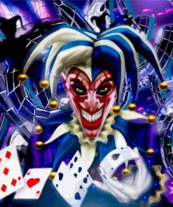 Jester Playing Cards paint by numbers