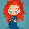 Little Merida paint by number