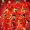 Liverpool FC Football Team paint by number