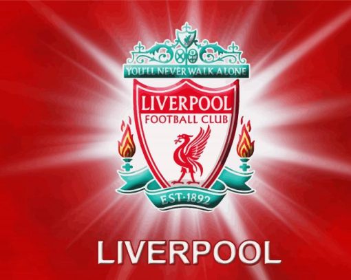 Liverpool FC Logo paint by number