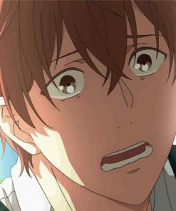 Mafuyu Satou Face Given Anime paint by number
