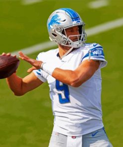 Matthew Stafford Sport paint by number