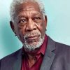 Morgan Freeman Actor paint by number