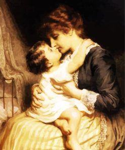 Motherly Love paint by number