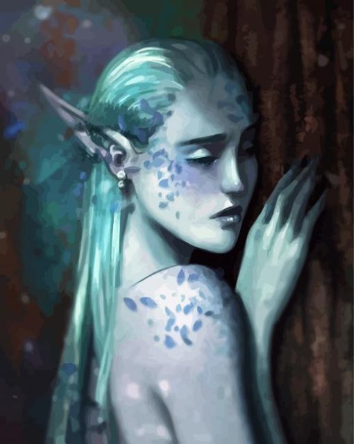 Naiad Elf paint by number