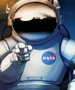 Nasa Astronaut paint by number