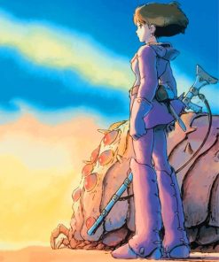 Nausicaa Of The Valley Of The Wind paint by number
