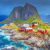 Norway Lofoten paint by number