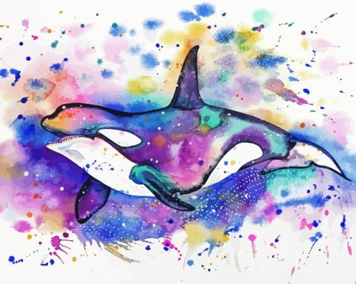 Orca Art paint by number