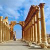 Palmyra Damascus Syria paint by number