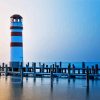 Podersdorf Lighthouse Am See Austria paint by number