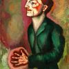 Portrait Of Dr Dumouchel By Duchamp paint by numbers