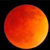 Red Moon Eclipse paint by number