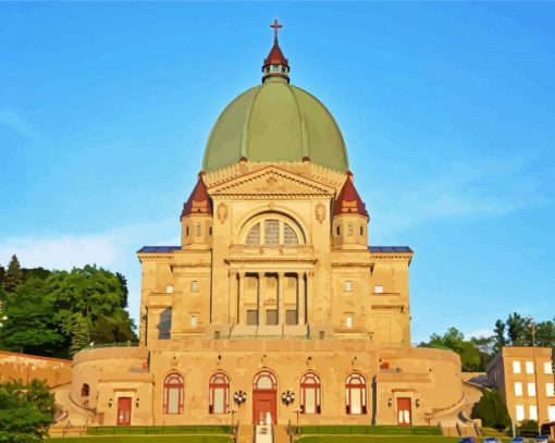 St Joseph Oratory Of Mount Royal Montreal paint by numbers