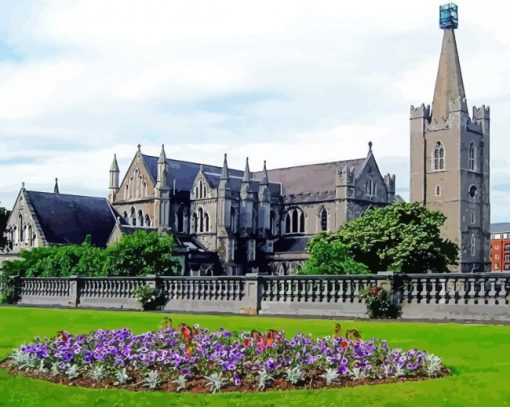 St Patrick Cathedral paint by number