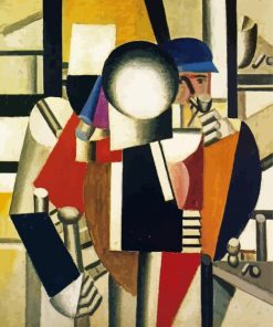The Three Comrades Leger Art paint by numbers