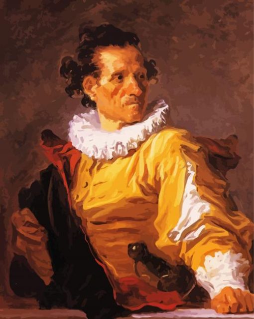 The Warrior Fragonard paint by number