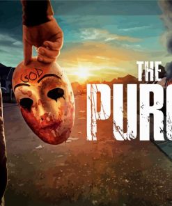 The Purge Movie Poster paint by number