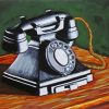 Vintage Phone paint by number