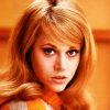 Young Jane Fonda paint by number