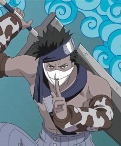 Zabuza From Naruto Anime paint by number