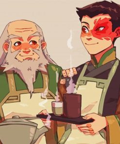 Suko And Iroh paint by numbers