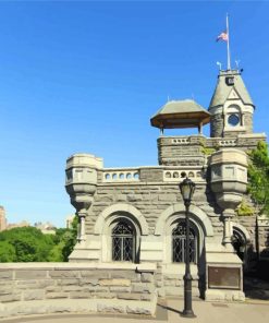 Aesthetic Belvedere Castle paint by number