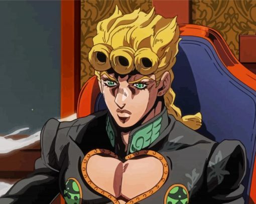 Aesthetic Giorno paint by number
