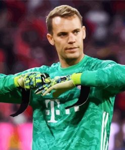 Aesthetic Manuel Neuer paint by number